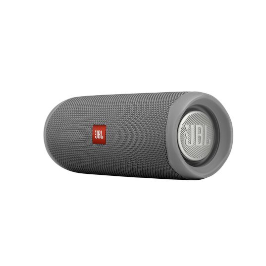 JBL Flip 5 - Grey - Portable Waterproof Speaker - Detailshot 3